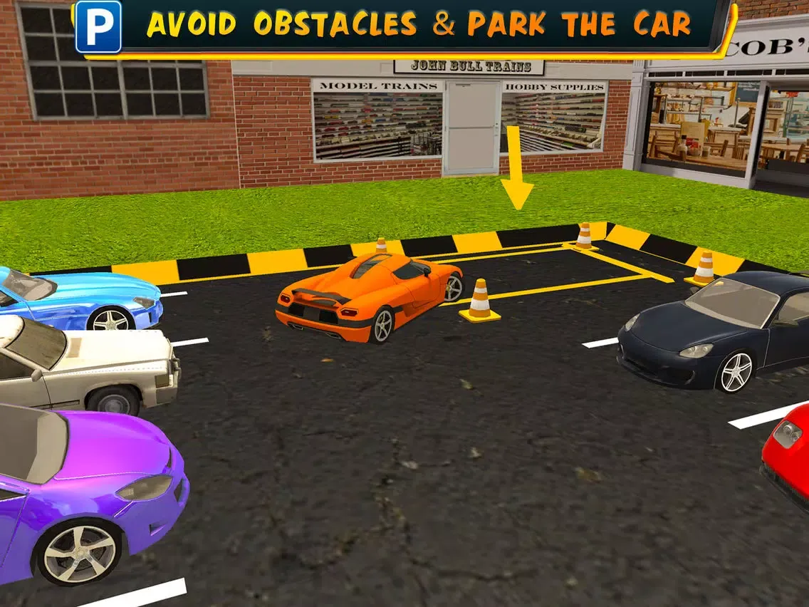 Zrzuty ekranu City Car Parking 3D Simulator iPad 