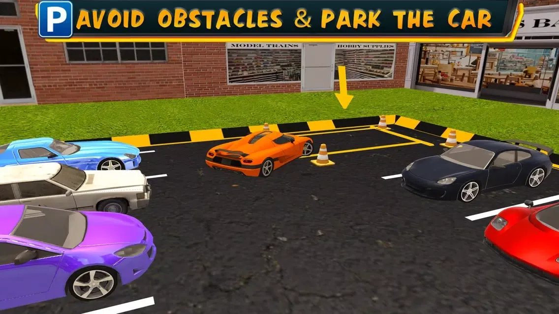 Zrzuty ekranu City Car Parking 3D Simulator