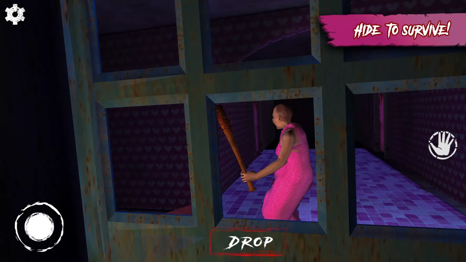 Scary Pink Lady Granny Screenshots