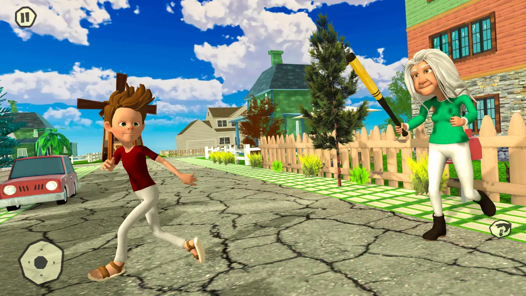 Scary Bad Granny Neighbor Game 스크린샷