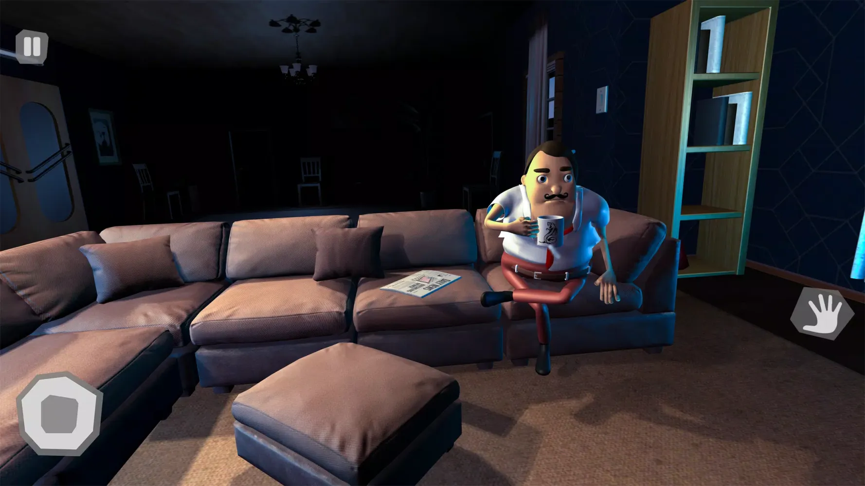 Captures d'écran de Crazy Neighbor Dark Secret 3D