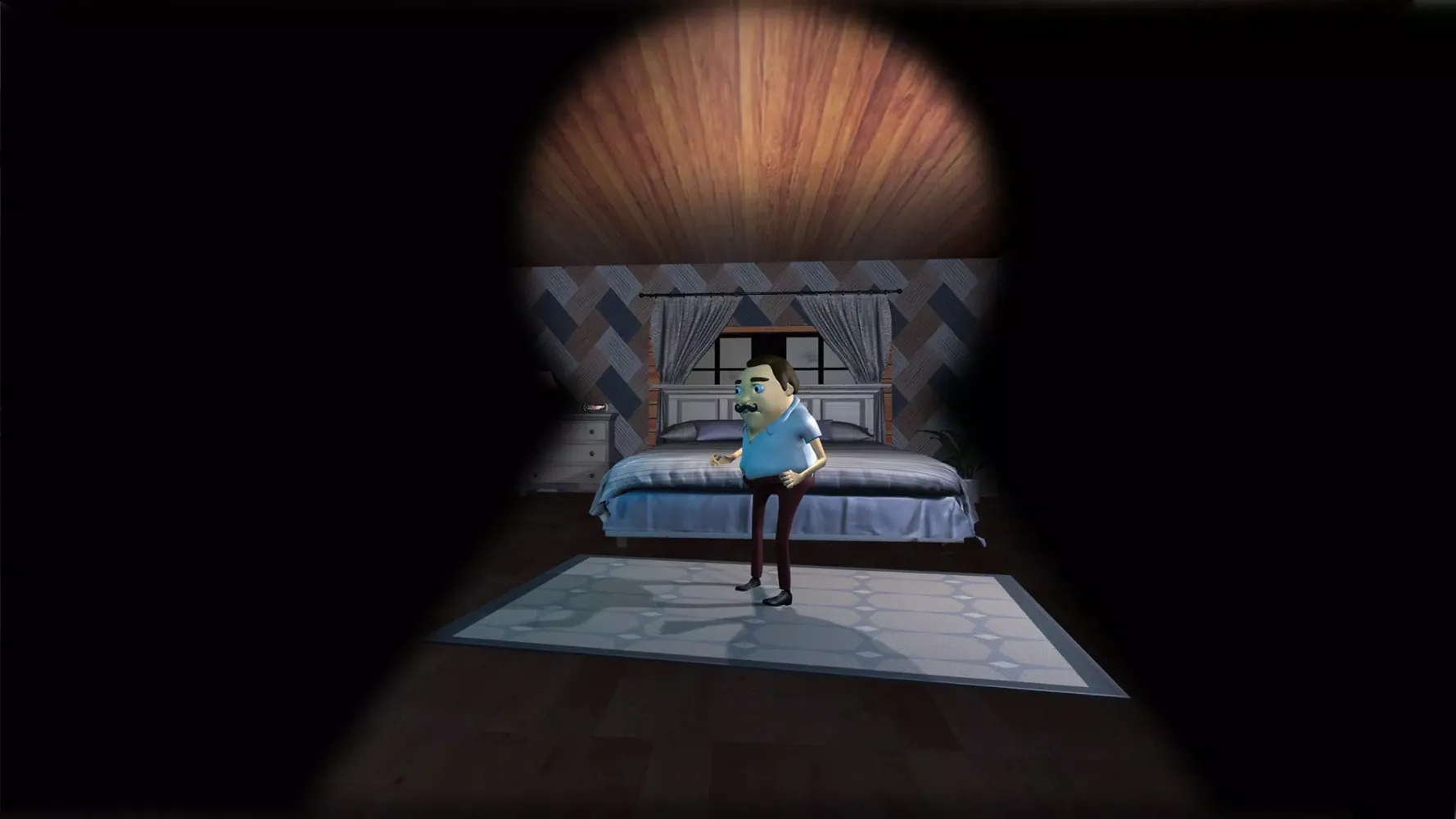 Captures d'écran de Crazy Neighbor Dark Secret 3D