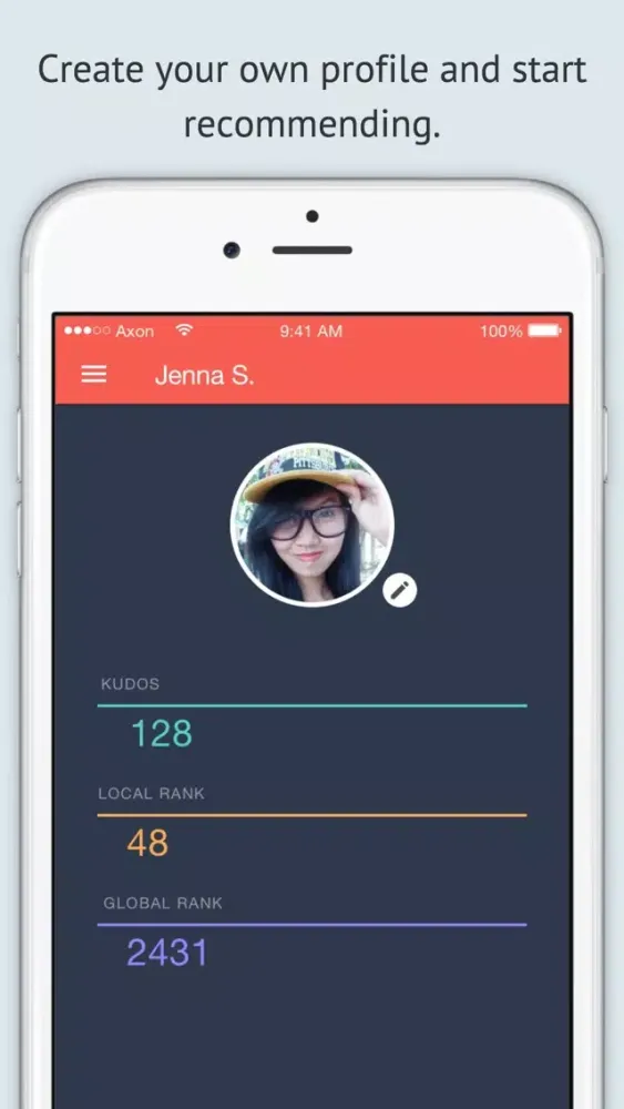 Kudos - share local knowledge应用截图