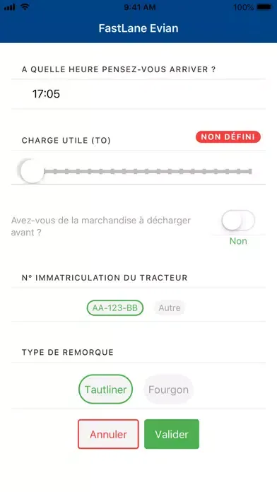 Zrzuty ekranu FastLane Evian