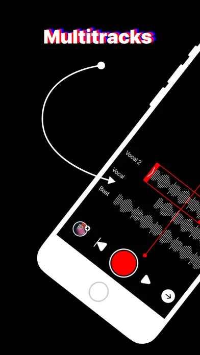 Capturas de pantalla de Vocal Tune: Recording Studio