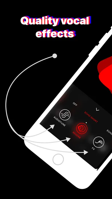 Capturas de pantalla de Vocal Tune: Recording Studio