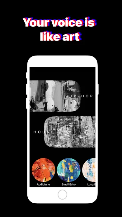 Capturas de pantalla de Vocal Tune: Recording Studio