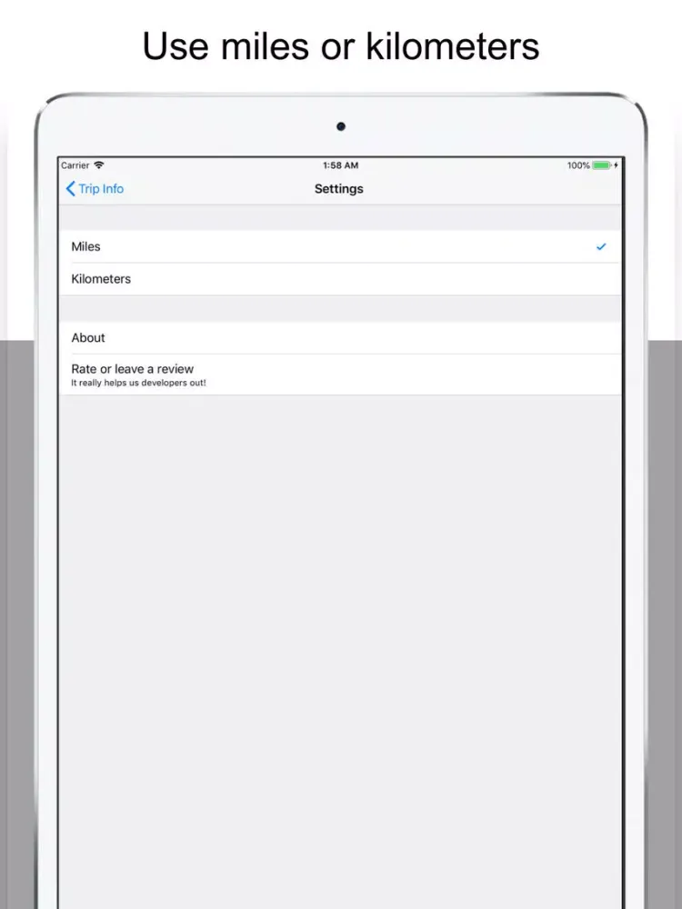 Gas Money Split iPad  سکرین شاٹس