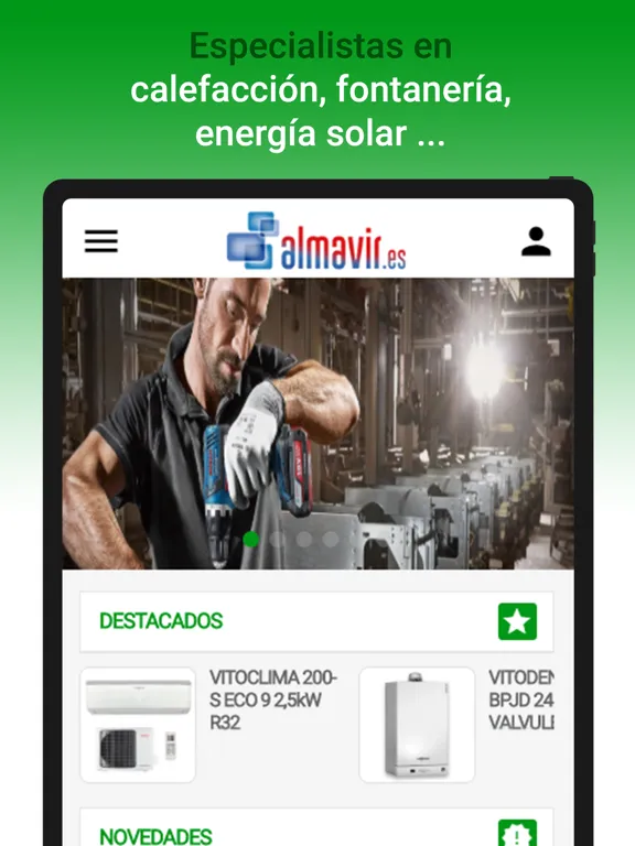 Almavir iPad 应用截图