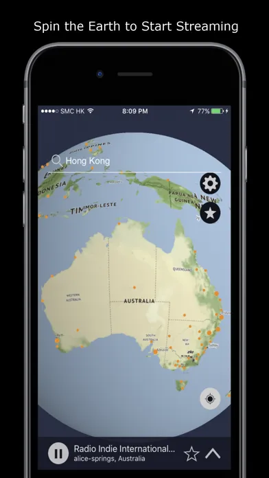 Earth Radio Screenshots