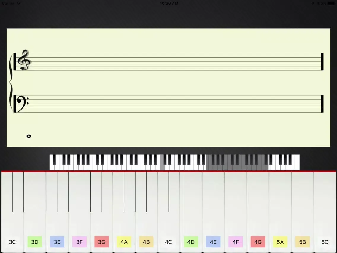 Capturas de tela do Piano Notes - Music Notes iPad 