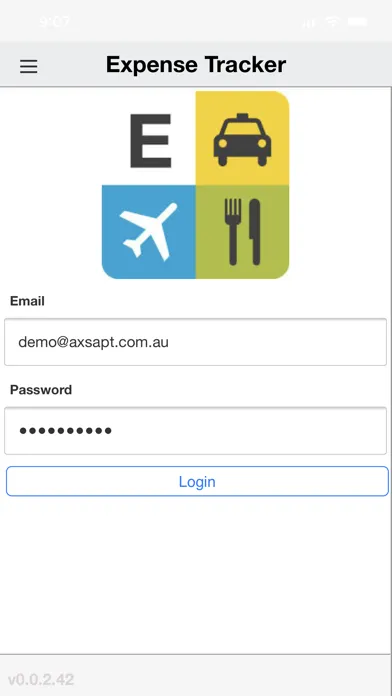 Captures d'écran de Axsapt Expense Tracker