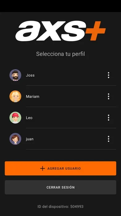 AXS+ Screenshots