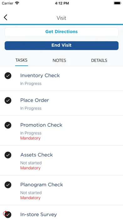 Axsy Retail Execution سکرین شاٹس