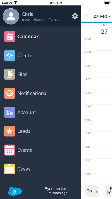 Axsy Mobile for Salesforce Screenshots