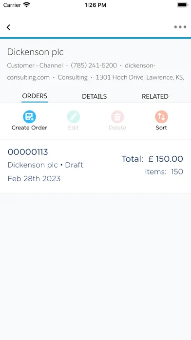 Axsy Mobile for Salesforce Screenshots