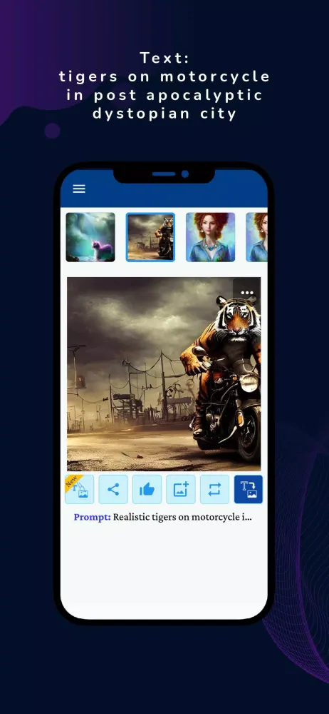 Tangkapan layar Ai Painter