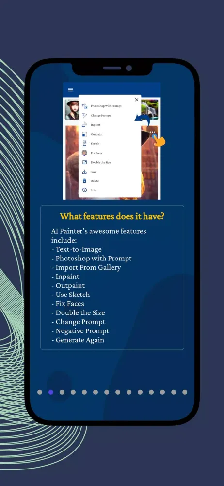 Tangkapan layar Ai Painter