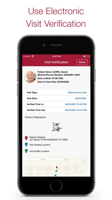Tangkapan layar Axxess Home Health