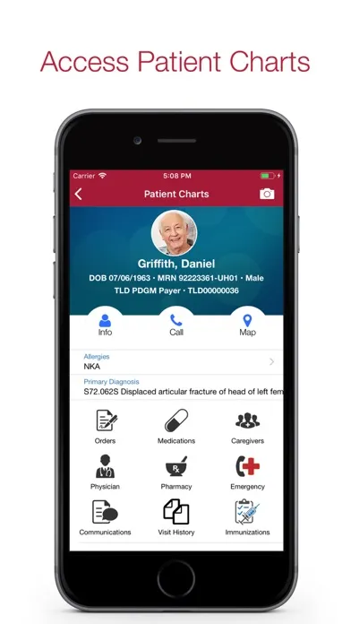 Tangkapan layar Axxess Home Health