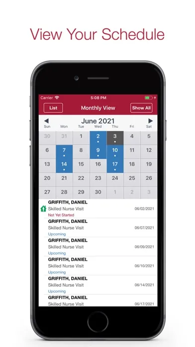 Tangkapan layar Axxess Home Health