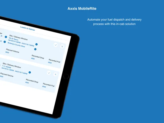 Axxis MobileRite iPad 应用截图