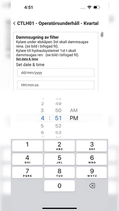 Capturas de pantalla de Axxos OEE Mobile