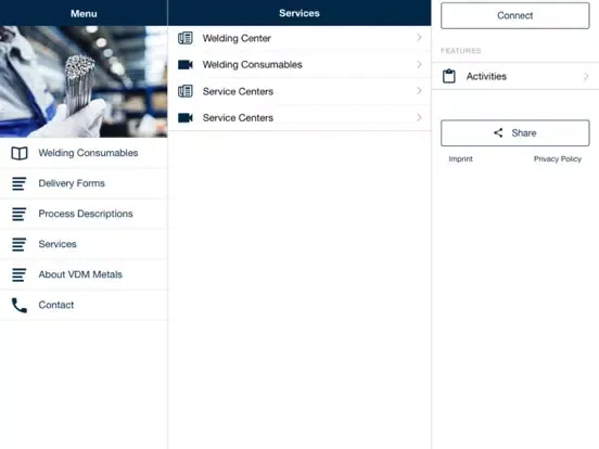 Welding Consumables iPad  Screenshots