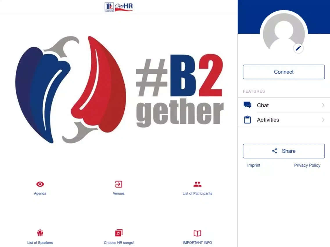 B2Gether iPad  Ekran Görüntüleri