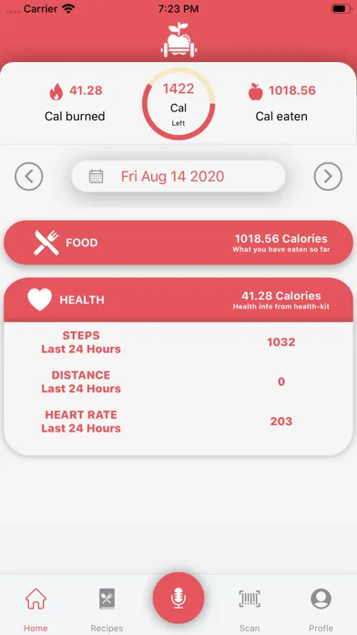 Fitme - Nutrition应用截图