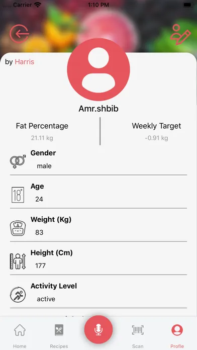 Fitme - Nutrition应用截图