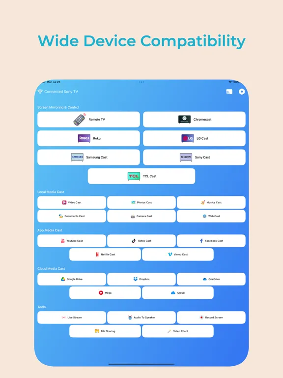 ThingsSmart TV iPad  Screenshots