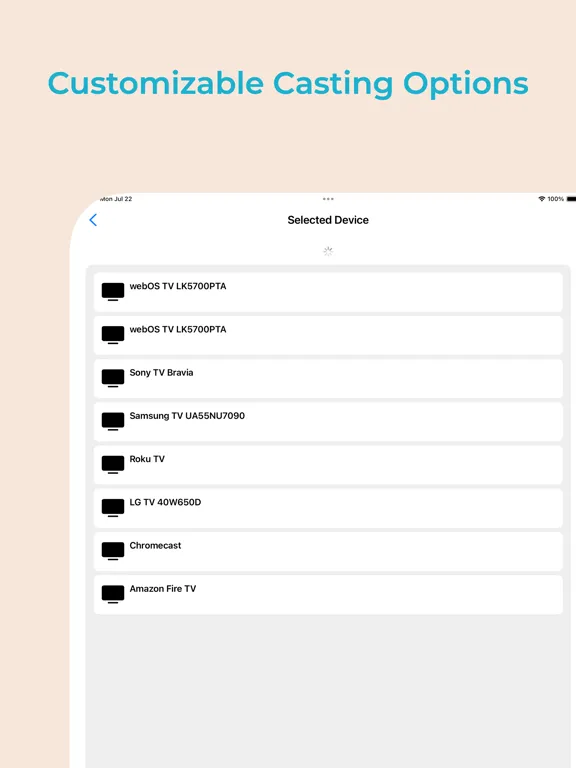 ThingsSmart TV iPad  Screenshots