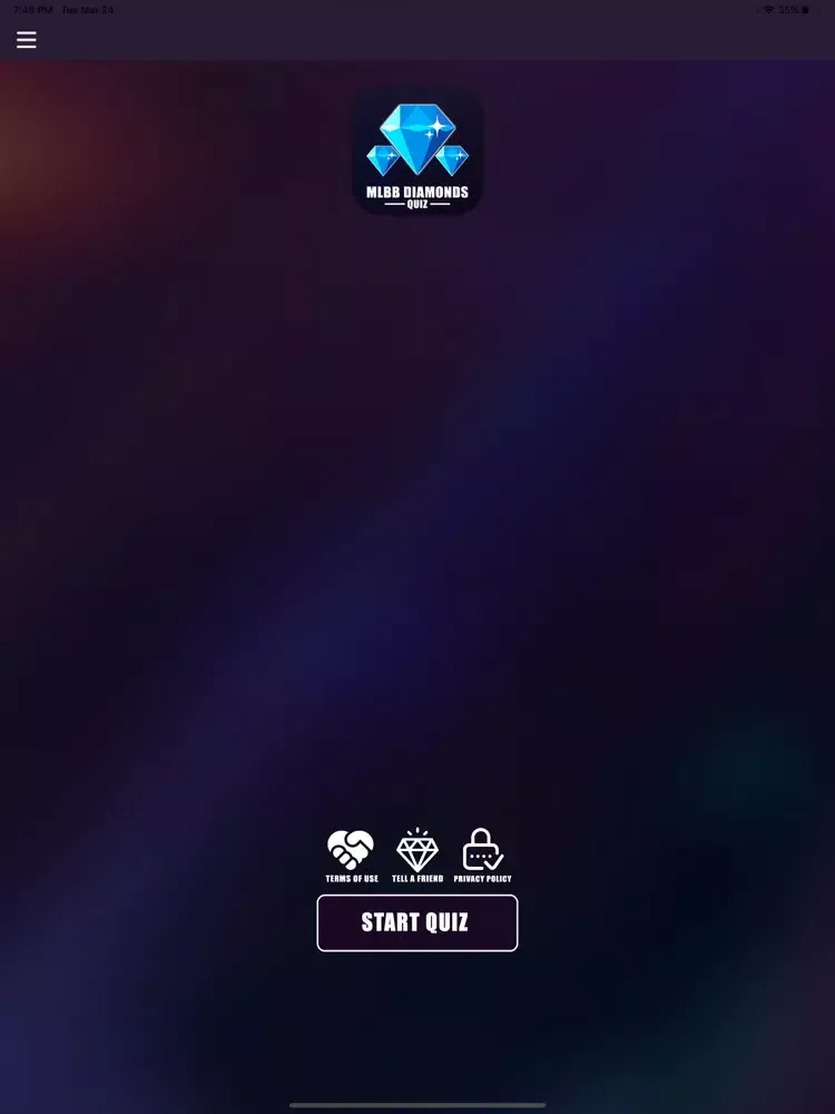 Screenshot di Diamonds Quiz for MLBB iPad 