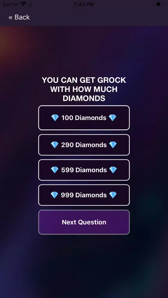 Screenshot di Diamonds Quiz for MLBB