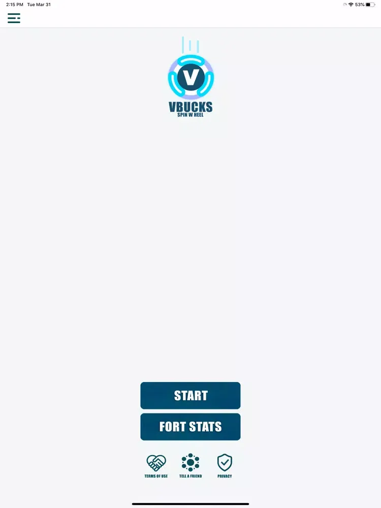 Zrzuty ekranu Vbucks Spin Wheel for Fortnite iPad 