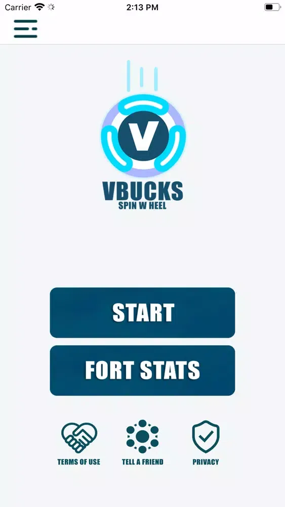 Zrzuty ekranu Vbucks Spin Wheel for Fortnite