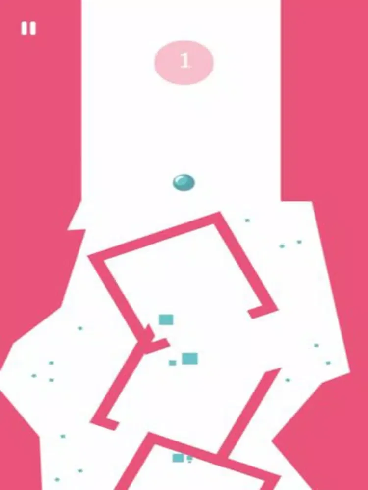 Falling Ball Go iPad  Screenshots