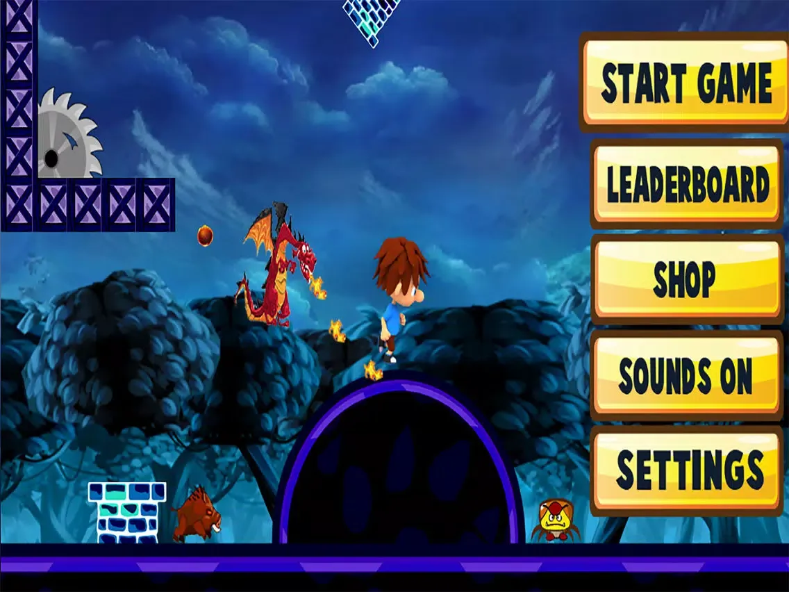 Tangkapan layar Jungle Steven Run Adventures iPad 