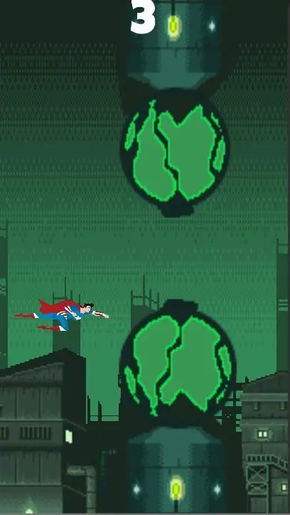 Tangkapan layar Super Flappy Dude