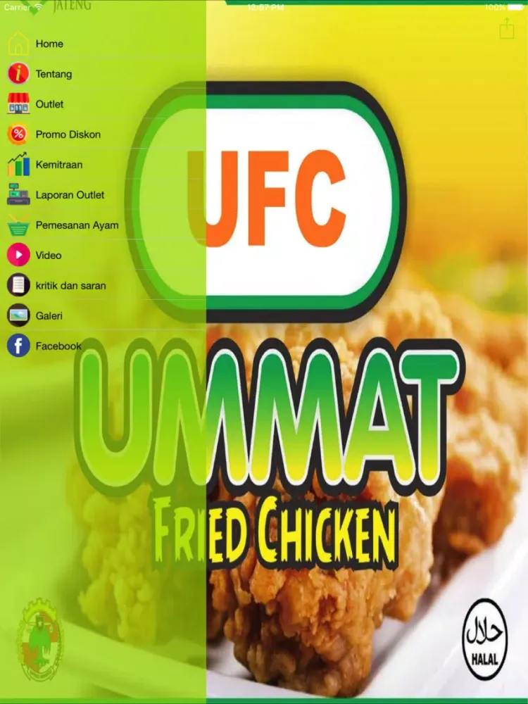 Captures d'écran de ayam ufc iPad 