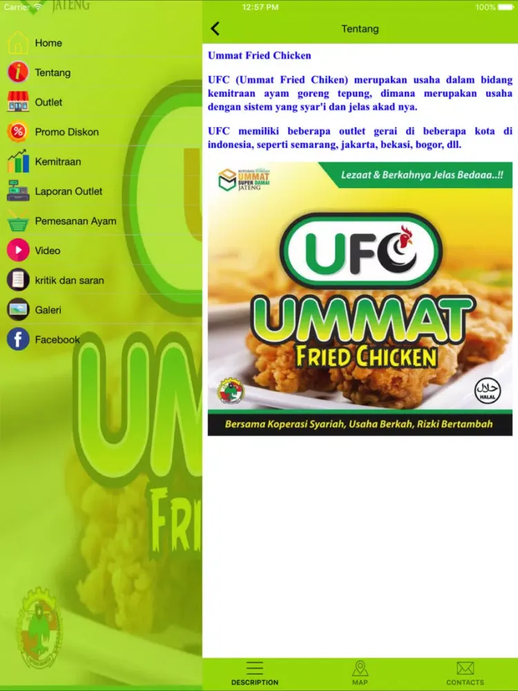 Captures d'écran de ayam ufc iPad 