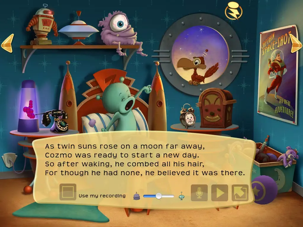 Cozmo's Day Off Lite - Children's Interactive Storybook iPad  스크린샷