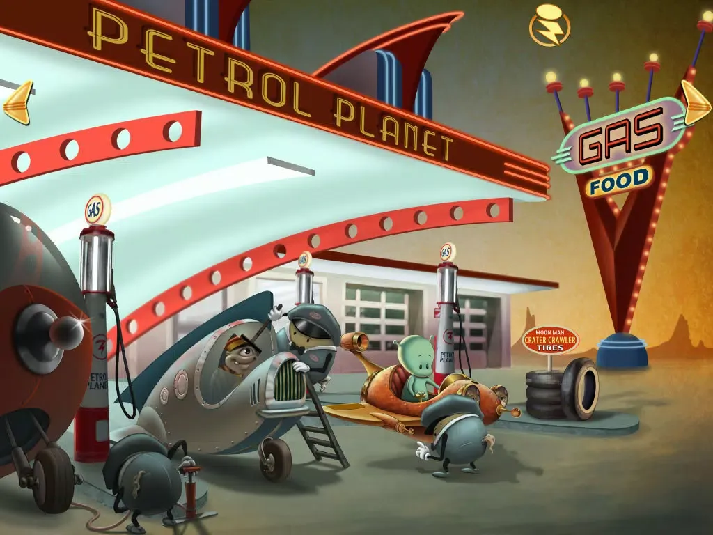 Cozmo's Day Off Lite - Children's Interactive Storybook iPad  스크린샷