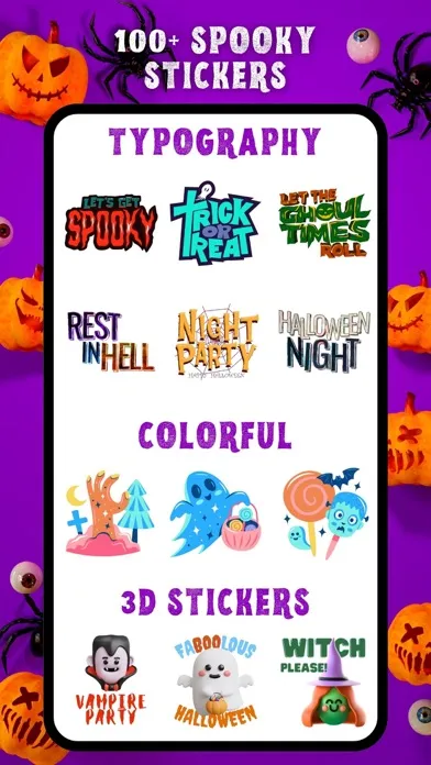 Happy Halloween Quote Stickers应用截图