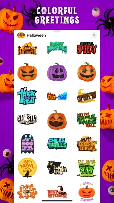Happy Halloween Quote Stickers应用截图