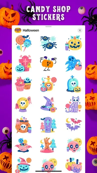 Happy Halloween Quote Stickers应用截图
