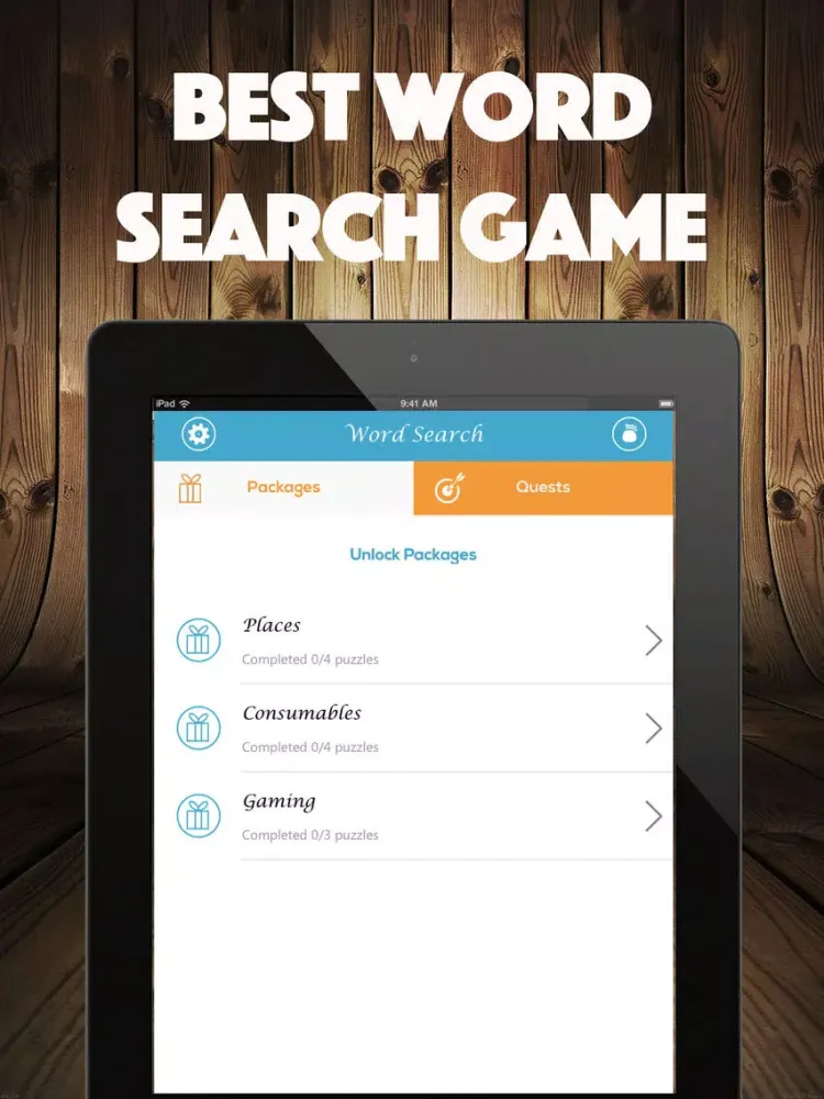 تصاویر Colorful Word Search iPad 