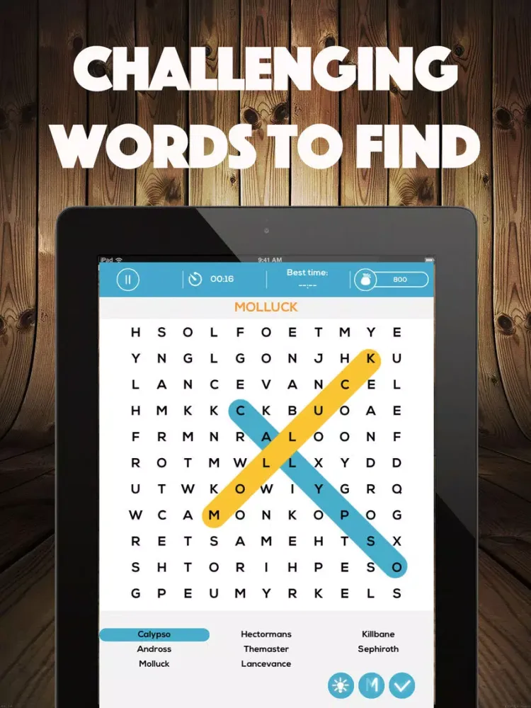 تصاویر Colorful Word Search iPad 