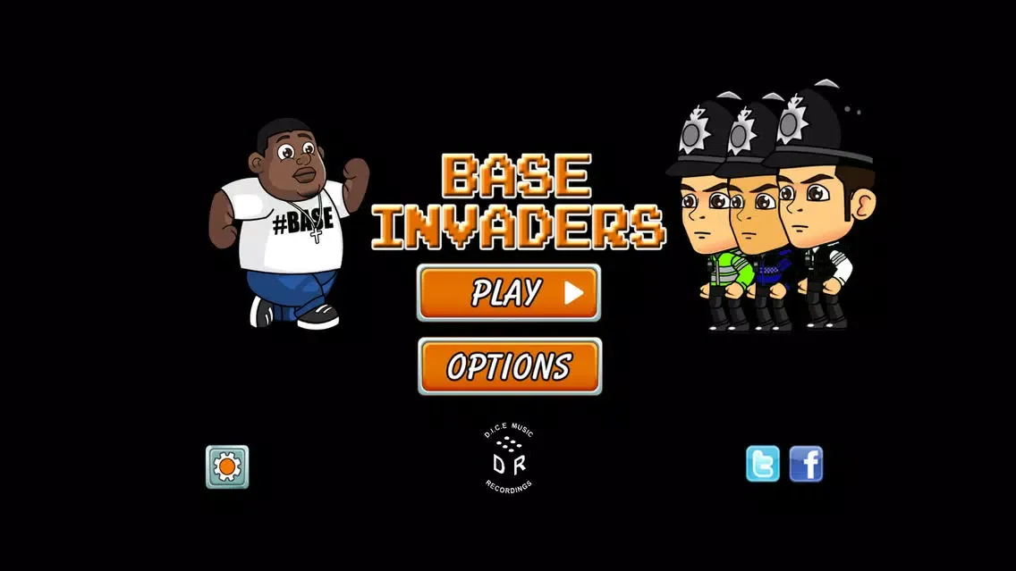 ภาพหน้าจอของ Base Invaders - For Big Narstie